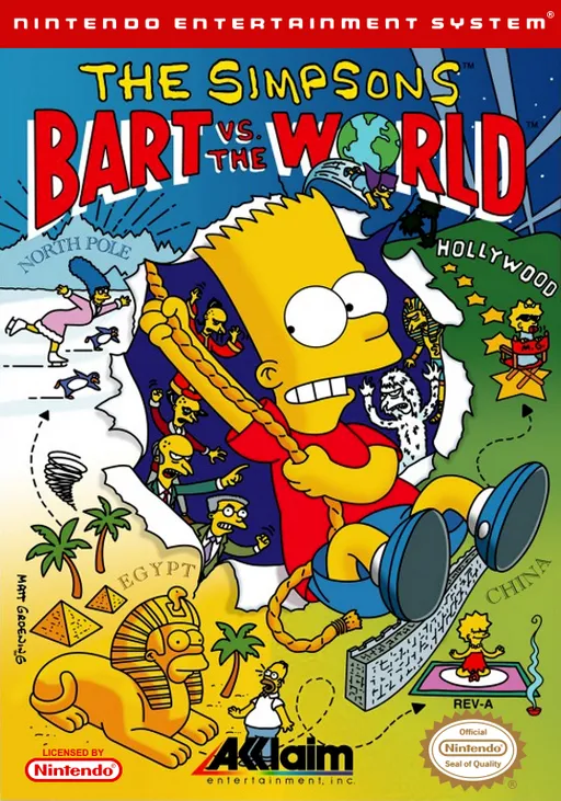 Simpsons, The - Bart vs. the World (USA)
